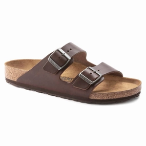Sandals By Sofft Women Arizona Grip Leather Sandals In Vintage Wood Roast