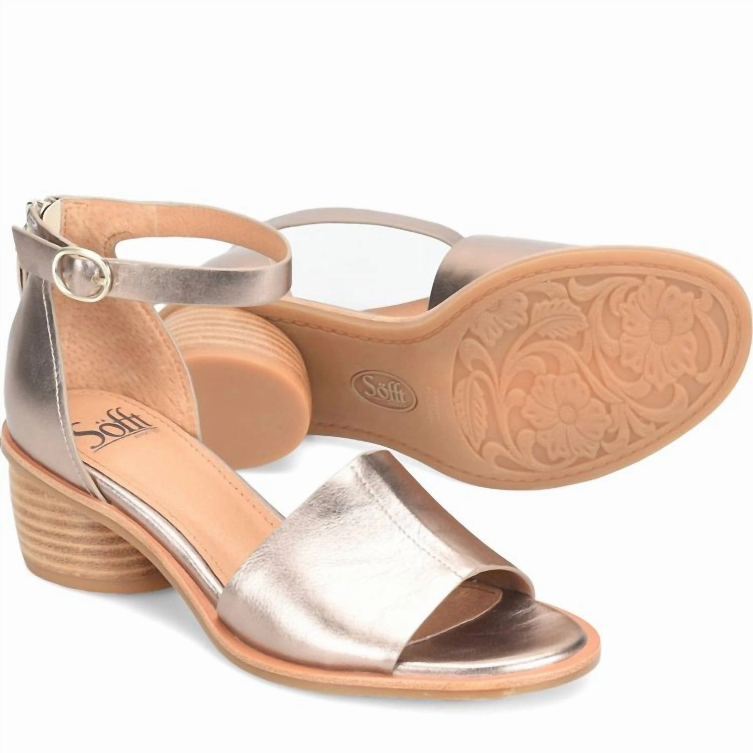 Women Colby Sandals In Light Bronze Metallic Caterpillar Sandals