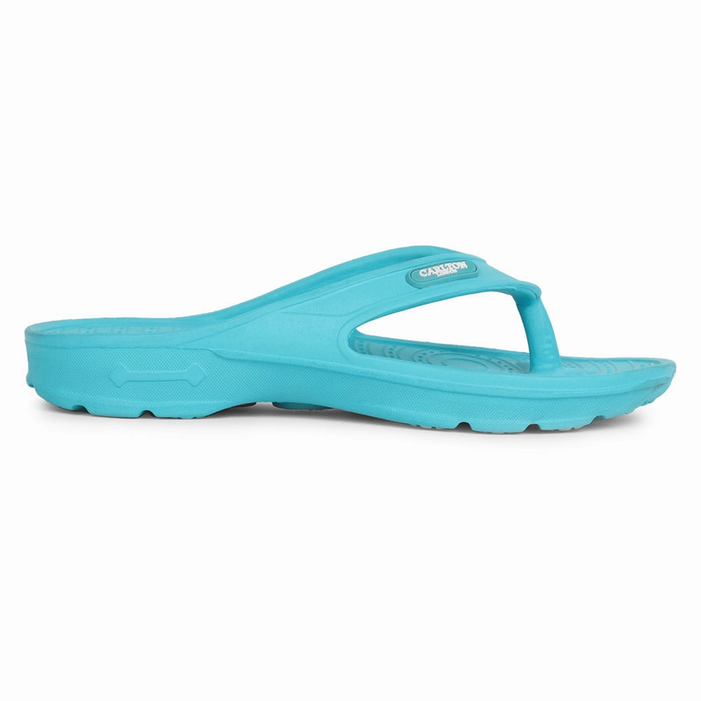 Women Fuchsia Comfortable Wedge Flip Flops Icon Flip Flops