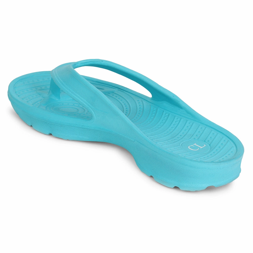 Women Fuchsia Comfortable Wedge Flip Flops Platform Sandals Flip Flops