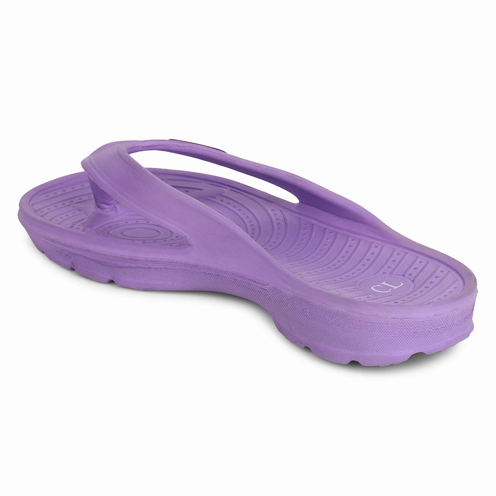 Swim Flip Flops Women Fuchsia Comfortable Wedge Flip Flops