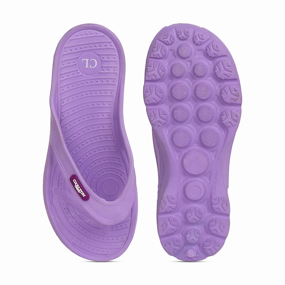 All Flip Flops Women Fuchsia Comfortable Wedge Flip Flops