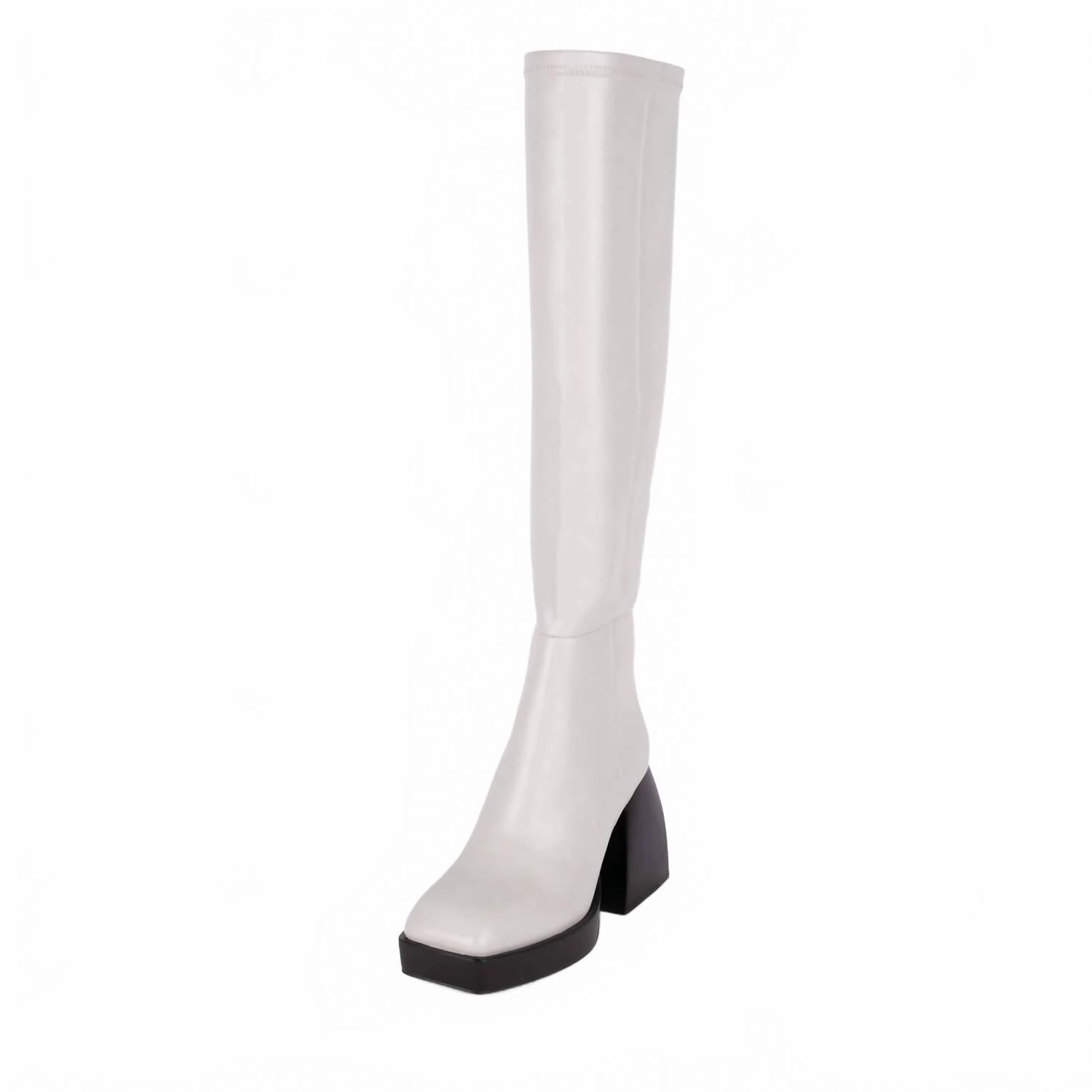 Knee High Boots 2019 Women's Dauphin Knee High Boot In Light Grey