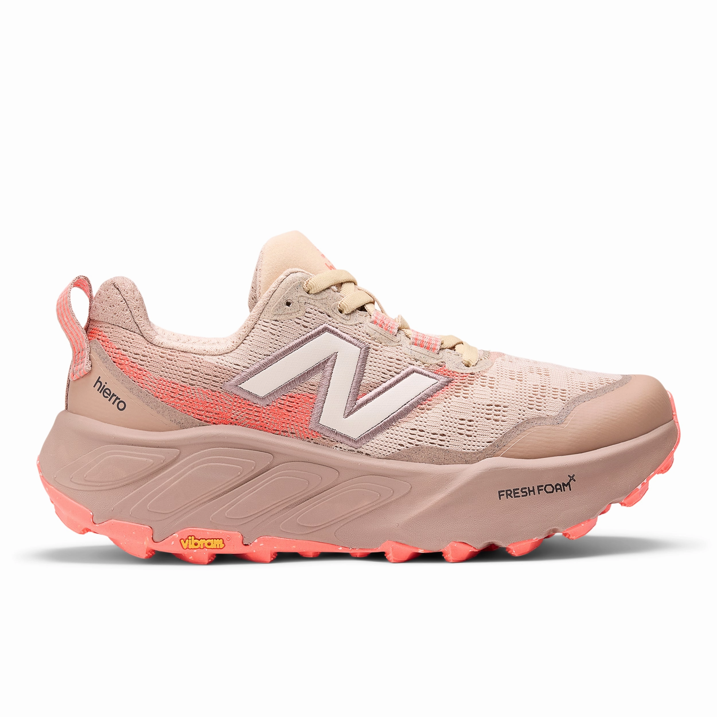 Women's Fresh Foam X Hierro v9 (V - Desert Clay/Flat Taupe/Urgent Red) Bare Access Xtr Trail Running Shoes