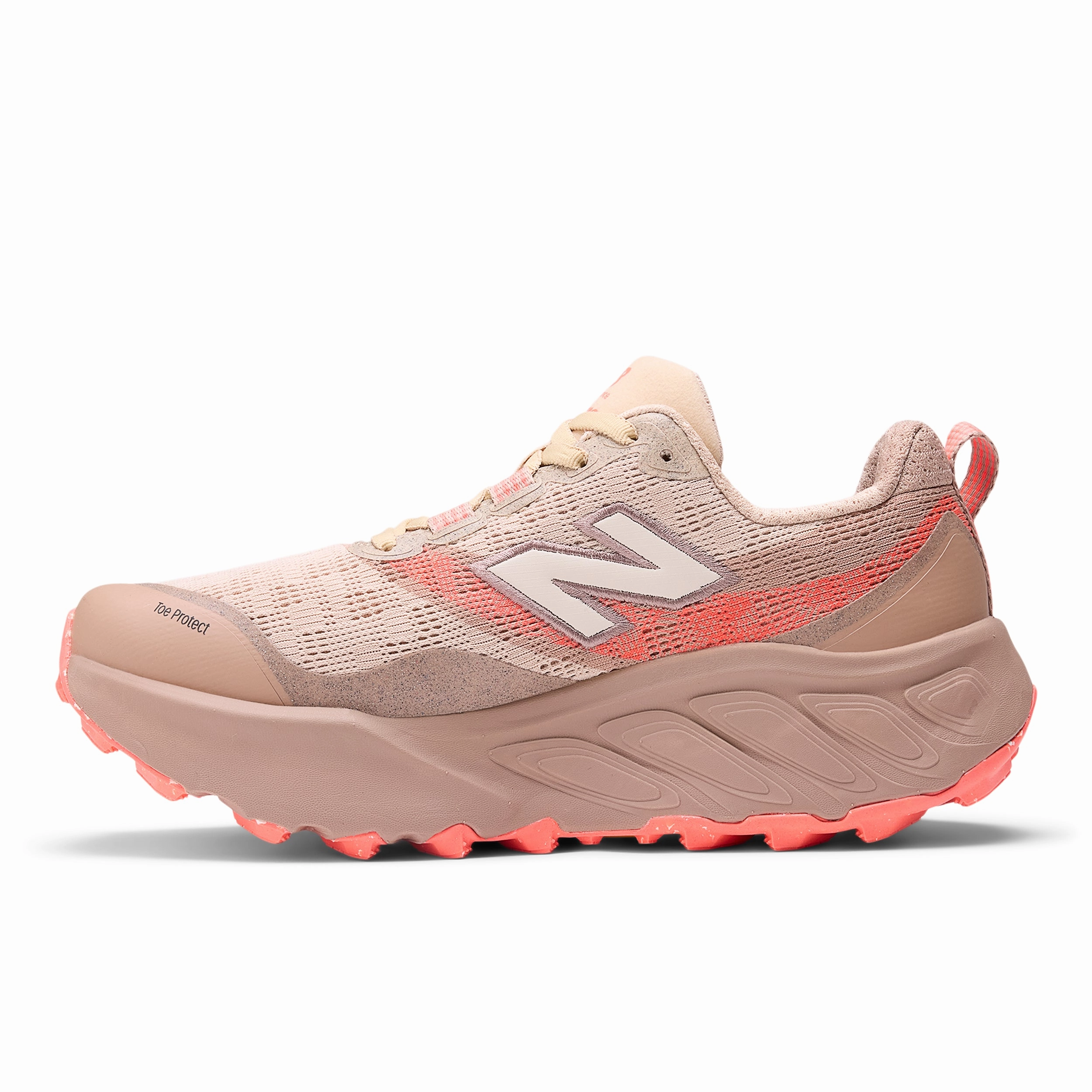 The Man With Shoe Trailer Women's Fresh Foam X Hierro v9 (V - Desert Clay/Flat Taupe/Urgent Red)