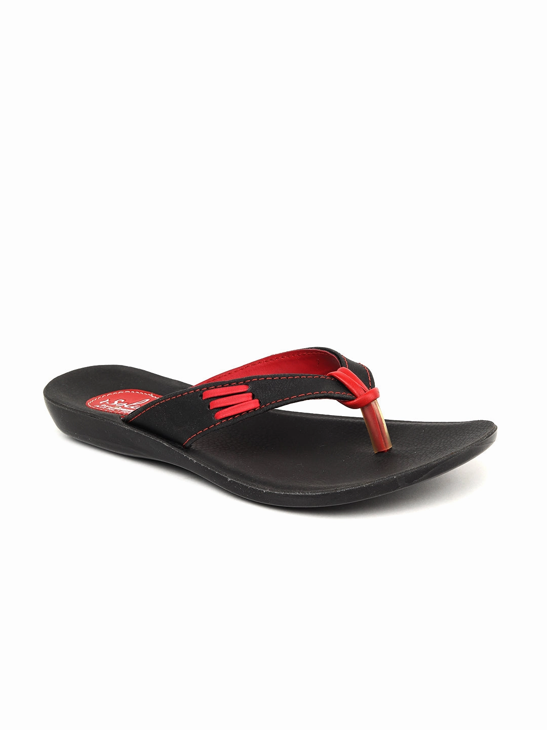 Women's Solea Red Flip-Flops Gates And Flip Flops