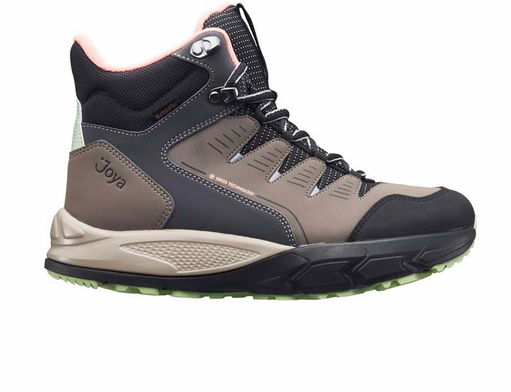 Womens Active Waterproof Sierra Brown Black Hiking Boots Outland Hiking Boots