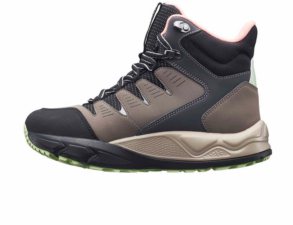 Oboz Katabatic Mid Waterproof Hiking Boots Womens Active Waterproof Sierra Brown Black Hiking Boots