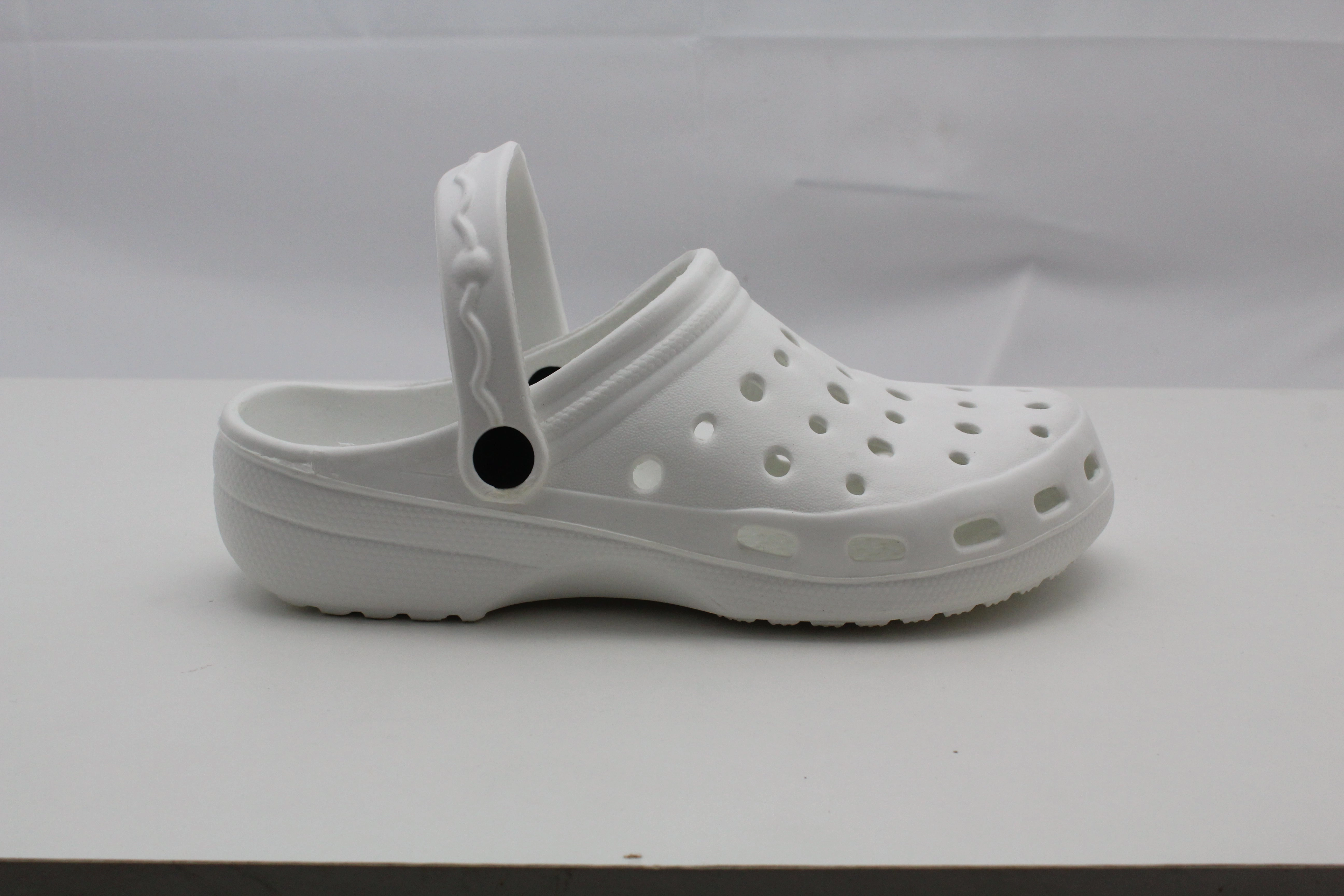 Womens Clogs Lightweight White EVA Breathable Beach Summer Sandals Ladies Garden Hospital Shower Pool Shoes Crocs Leather Clogs