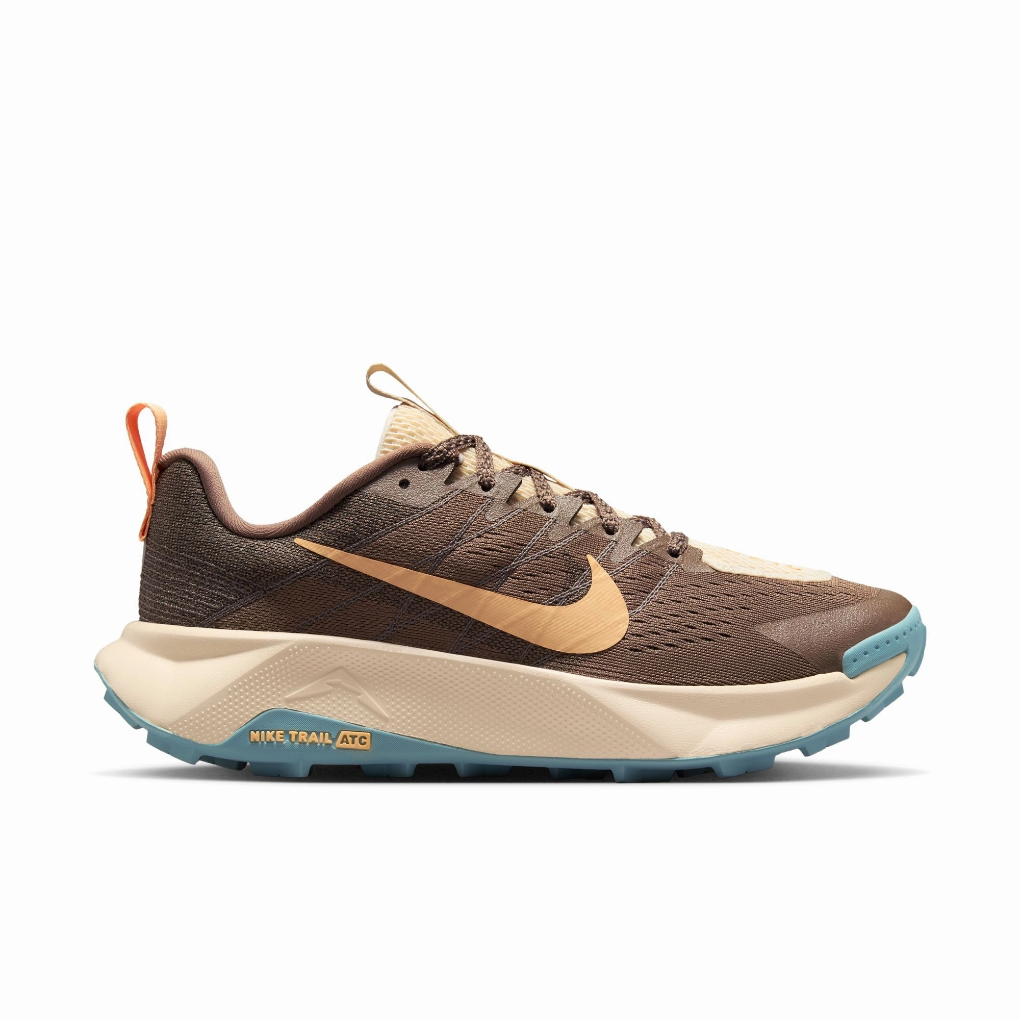 Vivobarefoot Trail Running Shoes Womens Wildhorse 10 (201 - Mink Brown/Orange Chalk-Cave Stone)