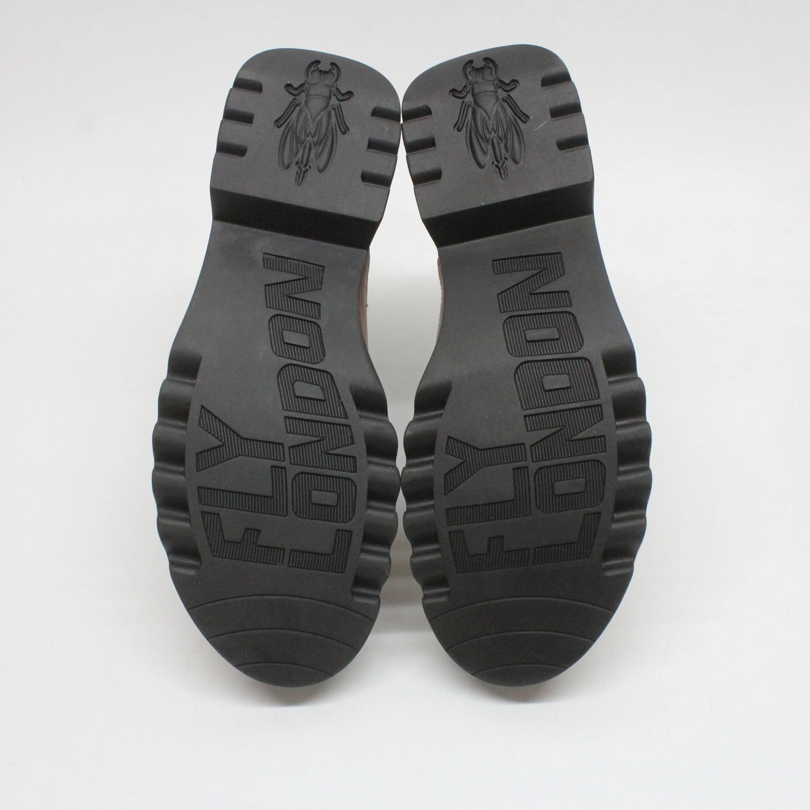 Fly London RIKA894FLY Rug Leather Women's Ankle Boots - UK 8 - US 10-10.5 Women - EU 41 Ankle Boots With Brown Heel