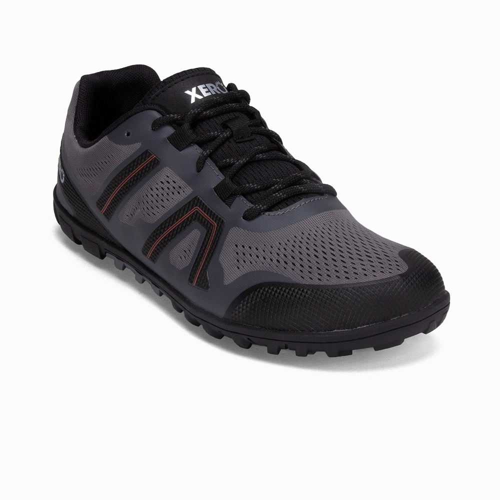 Xero Mesa Trail II Mens Steel Grey/Orange Trail Boa Cycling Shoes