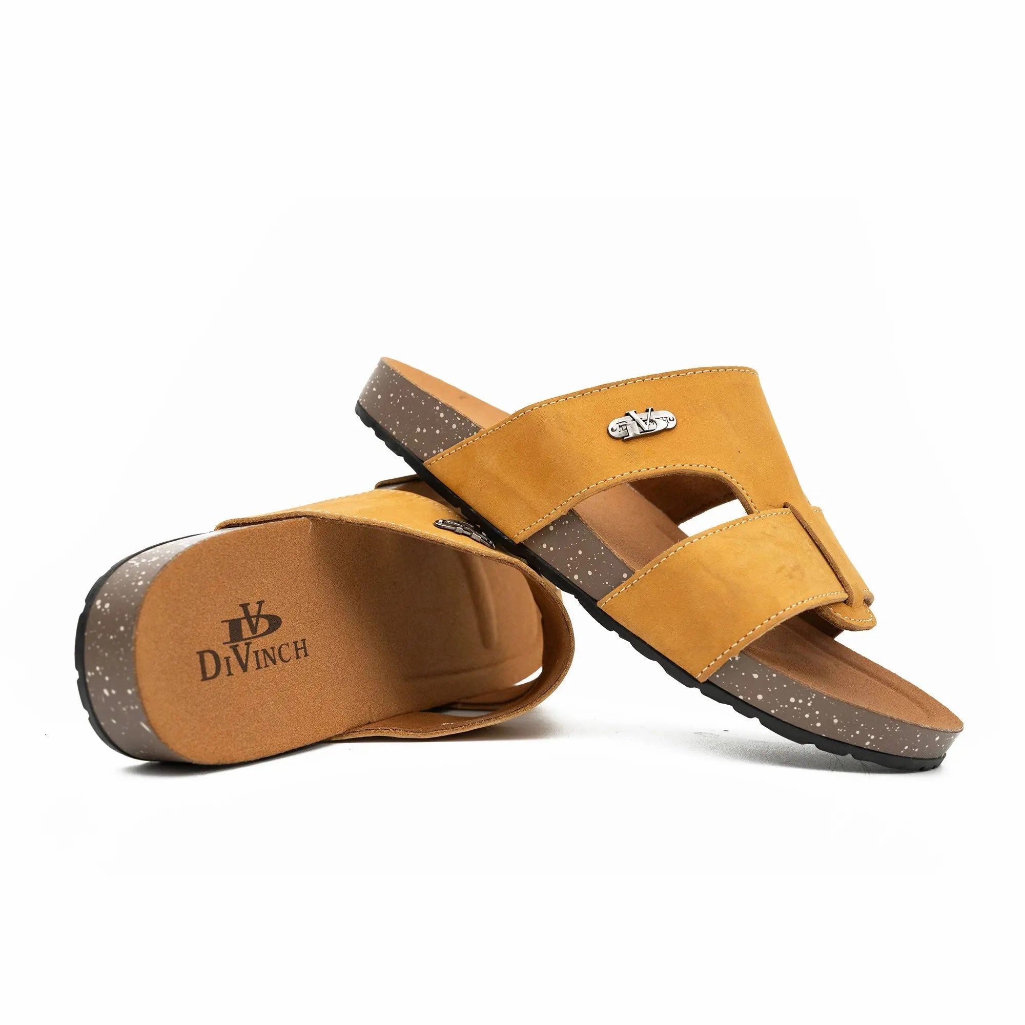 Yellow Double - Strap Slide Sandals Sandals Royal Caribbean Resort Private Island